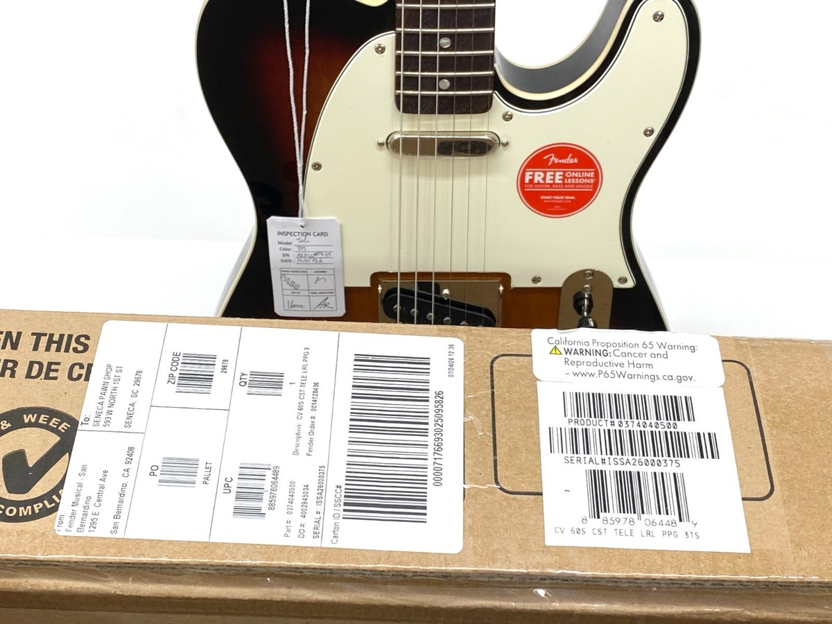 DOUBLE BOUND Classic Vibe Fender Squier CUSTOM TELECASTER Full