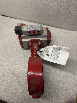 Bray Controls 92-0830-11300-532 Pneumatic Actuator w/ 4'' Butterfly Valve
