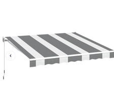 Retractable Manual Awning, 4x3m DIY Folding Awning, READ DESCRIPTION