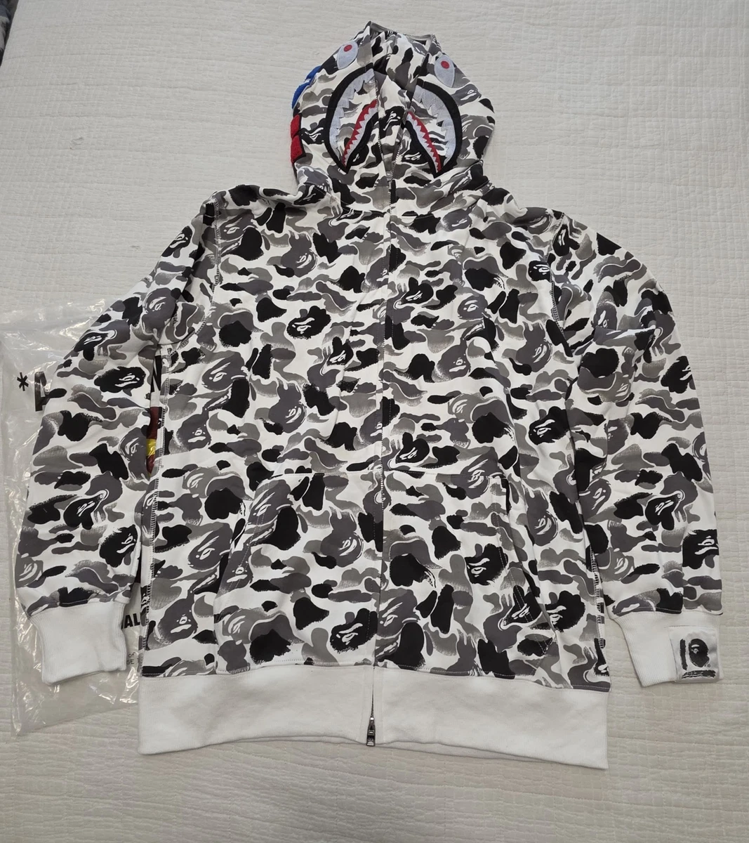 A Bathing Ape White Hoodies for Men for Sale | Shop Men's Athletic