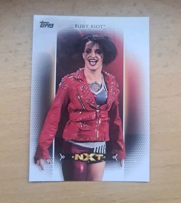 WWE Topps 2017 Card RUBY RIOTT / Wrestling Diva Karte Ruby Soho AEW # R-11