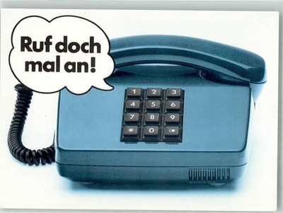 38184089 - 6100 Darmstadt Ein historisches Tastentelefon Fernmeldetechnisches