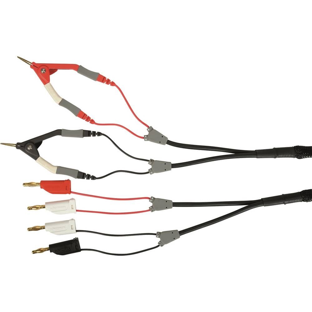 Cordon de mesure mâle 4 mm Schützinger pour éliminer la résistance parasite