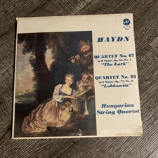 Haydn Quartet No 67 The Lark No 82 Lobkowitz Hungarian String Quartet LP Sealed