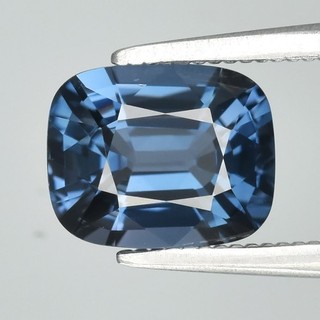 💎 1.48ct 7.2x5.8mm IF Cushion Natural Blue Spinel Valuable Burma Gemstone