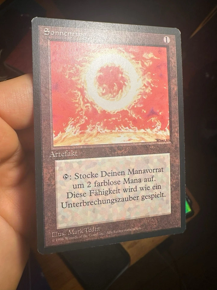 German FBB • Sol Ring • Pack Fresh • Mtg (1299) - Image 2 of 4