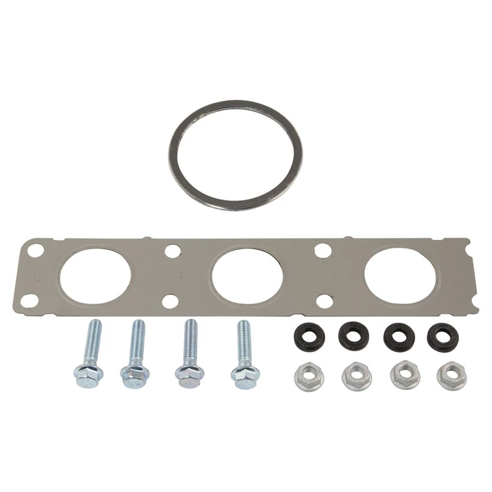 Exhaust Manifold Catalytic Converter Assembly w/ Gaskets & Hardware LH for Volvo - Image 2 of 4