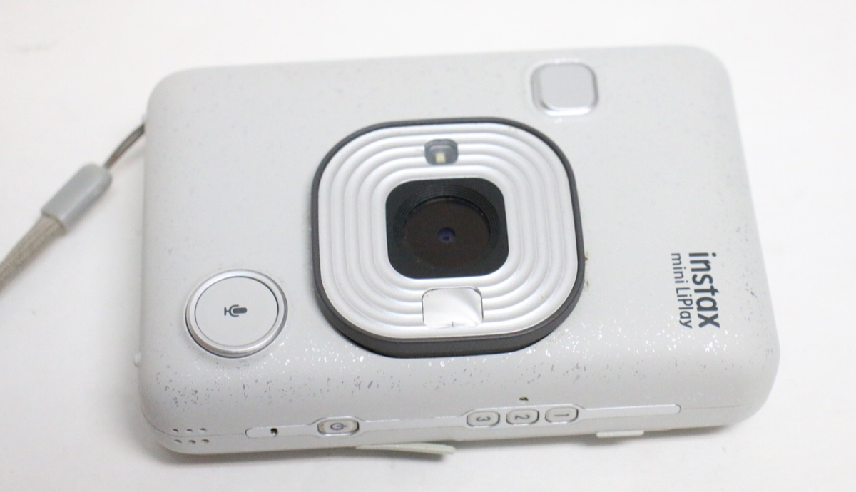 Fujifilm Instax Mini LiPlay Fuji Instant Camera Stone White | eBay