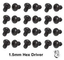  108 1/24 Slot Car FK Mini Motor  PARMA Brushless Mounting Screws 12 Pair 
