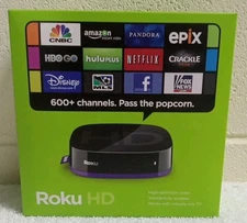 Sealed Roku 2500R HD Streaming Player  2nd Generation Complete in Original Box