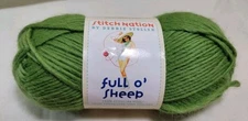 Stitch Nation by Debbie Stoller Full O' Sheep 100% Peruvian Wool #2640 Thyme