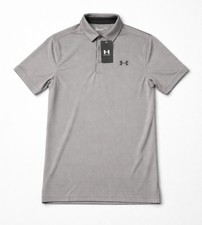 Under Armour Men's Tech Graphite Gray Polo Shirt CHOOSE YOUR SIZE  NEW