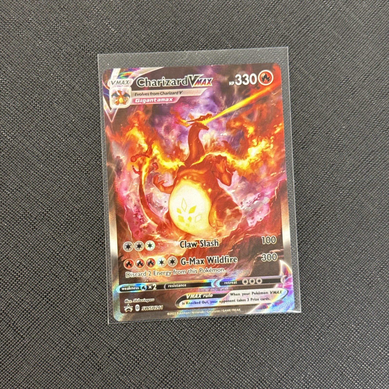 Charizard VMAX SWSH261 Promo Card Sword & Shield. Pk004053