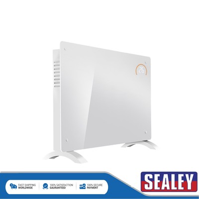 Sealey Baridi Elektrische Glasscheibenheizung 2000W WLAN fähig weiß DH140