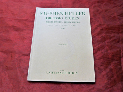STEPHEN HELLER Dreissig Etüden OP. 46 Noten für Klavier