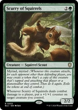 Scurry of Squirrels #33 *Normal* Commander: Bloomburrow - NM MTG