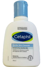 Cetaphil Gentle Skin Cleanser Normal/ Dry & Sensitive Skin 118ml - New