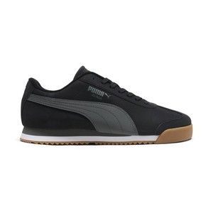 Puma Roma 24 Showboat 40424501 Mens Black Leather Lifestyle Sneakers Shoes
