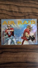 1995 Topps AIR RAID #AR-1 - Steve Young and Jerry Rice