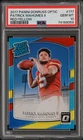 2017 PANINI DONRUSS OPTIC RED/YELLOW #177 PATRICK MAHOMES II ROOKIE RC PSA 10