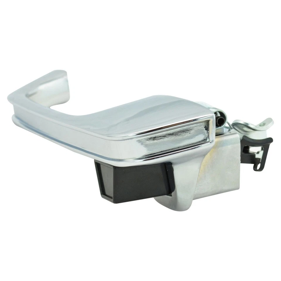 Juego de pares de manijas de puerta exterior exterior cromadas para camioneta Chevy GMC Foto 4 de 4