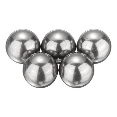 M METERXITY 5-Pack Stainless Steel Bearing Balls, 14mm G100 Metal Precision B...