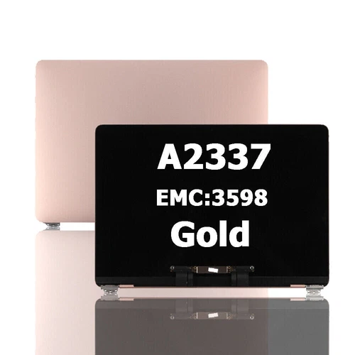 Replacement MacBook Air 13.3" Full LCD Screen Assembly A2337 - Rose Gold
