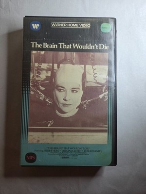 The Brain That Wouldn't Die: Horror Clamshell VHS (1983)