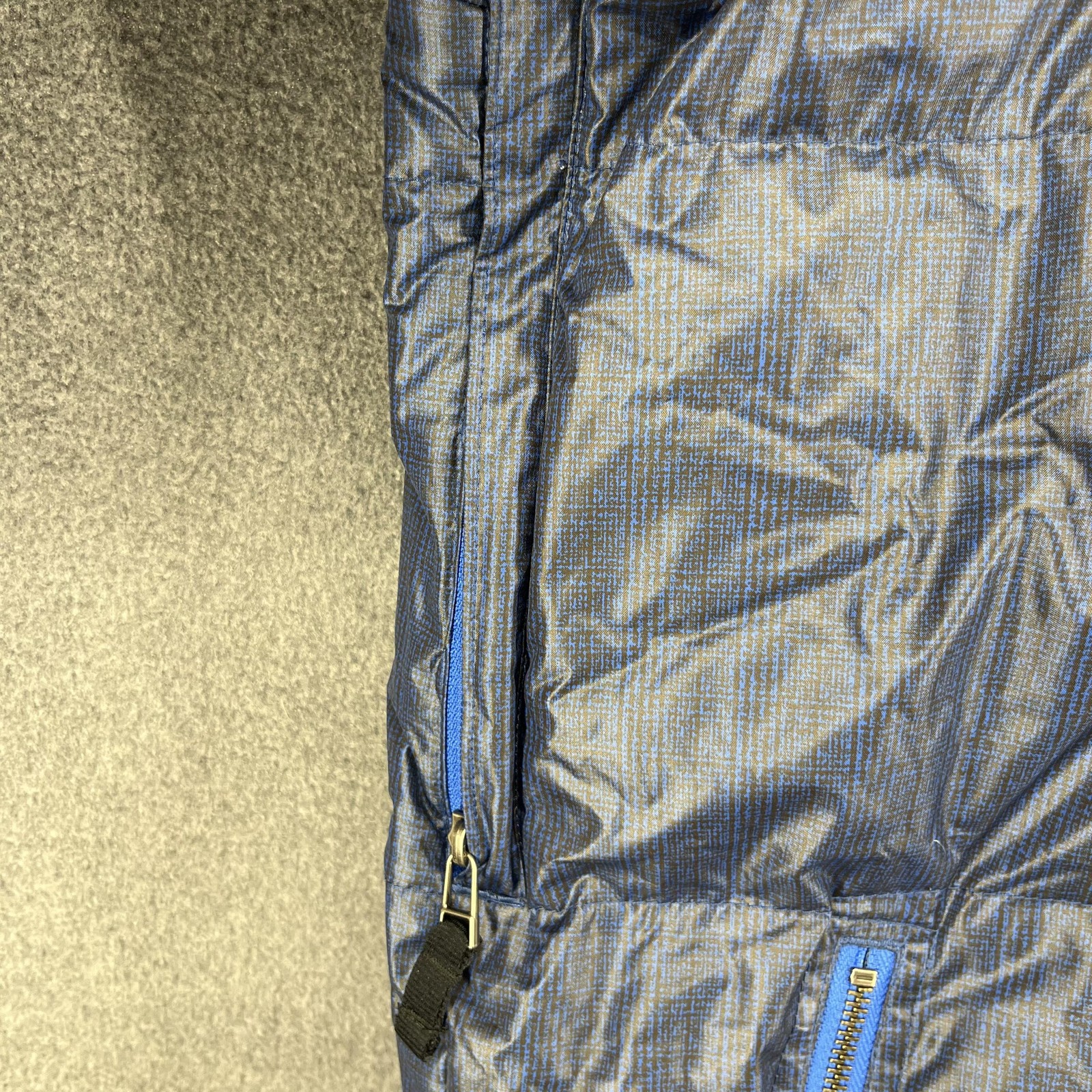 Bonfire Snowboarding Company Jacket Mens XL Blue Dakar Puffer Hooded Snowboard