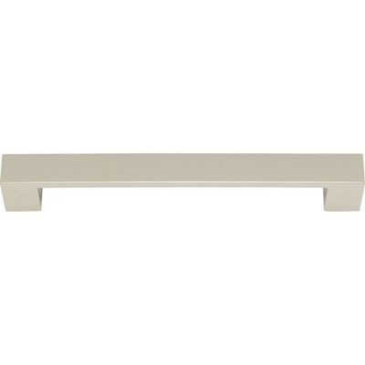 Atlas A825-PN Wide Square Pull 7 9/16 Inch (c-c) - Polished Nickel