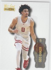 GEO BAKER RC 2022 WILD CARD MATTE PREMIUM ROOKIE #25 $1 DEALS!. rookie card picture