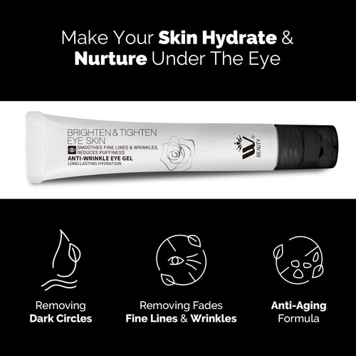 Eye Gel, Smooths Fine Lines & Wrinkles Reduces PuffinessDiminishes Dark Circles - Picture 4 of 8