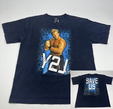 Vintage 2007 Y2K Chris Jericho Y2J WWE Wrestling Shirt Kids XL - Adult Small