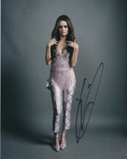 OLIVIA DEJONGE signed Autogramm 20x25cm ELVIS in Person autograph COA