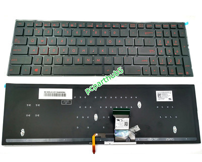New Black Asus ROG G501J G501JW G501JW-DS71 G501V G501VW Keyboard US backlit