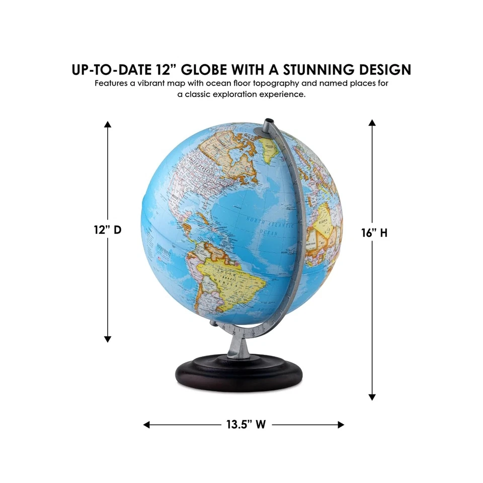 Globo Waypoint Geographic Mariner no iluminado Foto 3 de 4