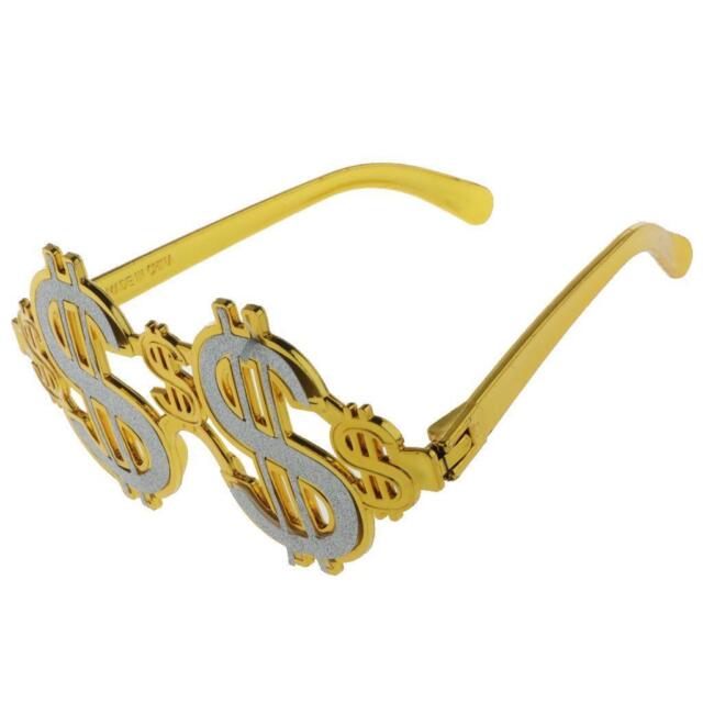 Glitter Dollar Eye Glasses Sunglasses Favors Birthday Supplier