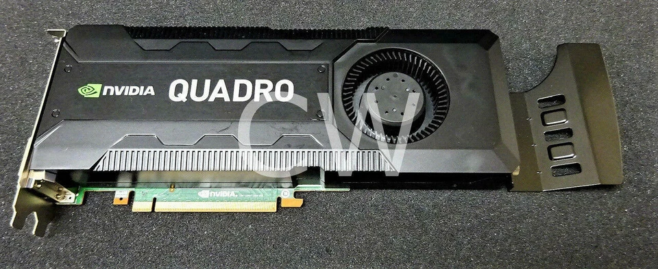 701980-001 HP NVIDIA QUADRO K5000 4GB GDDR5 Dual DVI PCI-E Graphics Video Card - Image 2 of 2