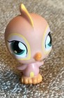Littlest Pet Shop Lps #12 Chaffinch Finch Light Pink Bird 2004 Authentic