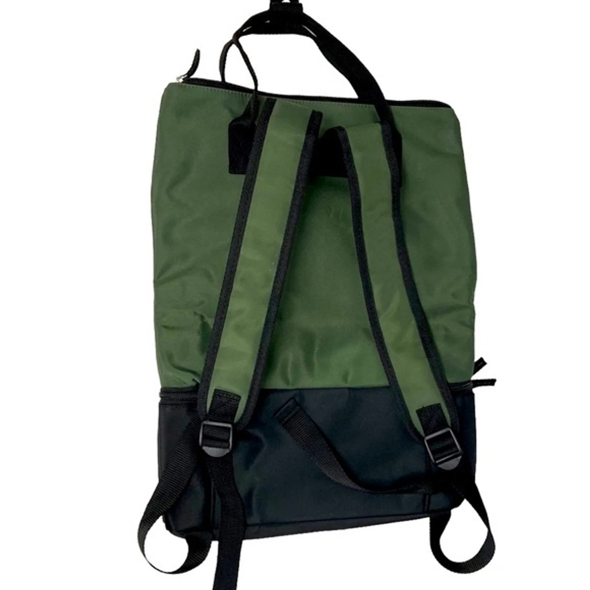 DSW Backpack Purse Tote green and black eBay