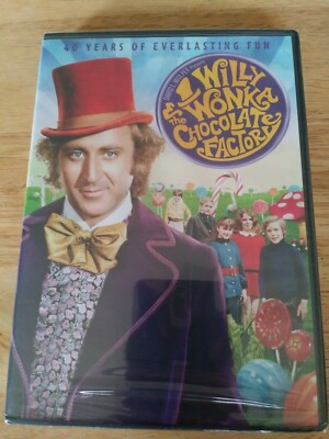 Willy Wonka and the Chocolate Factory (DVD, 40th Anniversay NEW!!) GENE WILDER