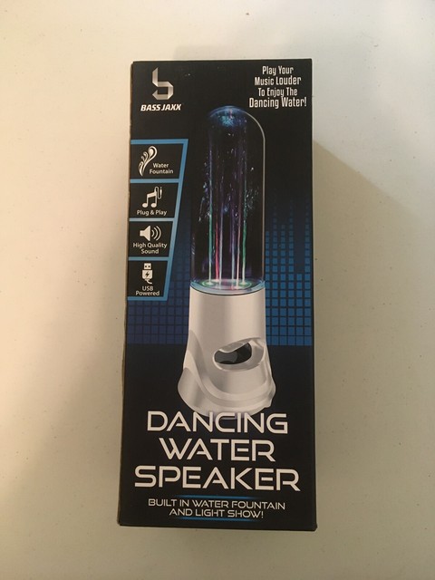 bass jaxx dancing water speaker