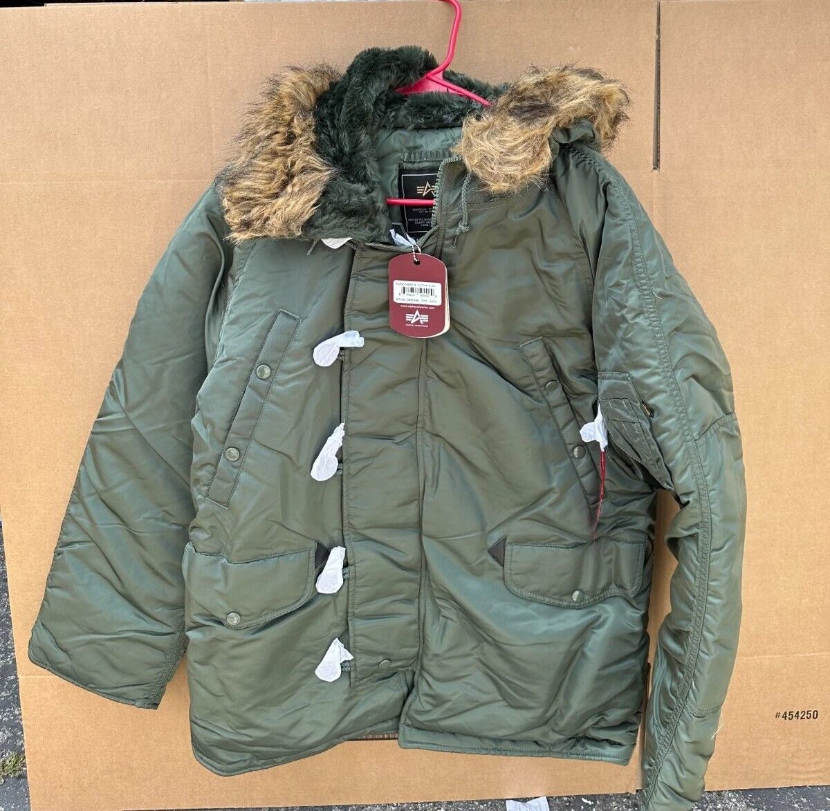 Alpha Industries USAF N-3B Extreme Cold Weather Parka Jacket Sage Green  Medium | eBay | Übergangsjacken