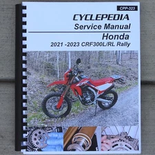 2021-2026 Honda CRF300 CRF300L CRF 300 Rally Dual Sport SERVICE & REPAIR MANUAL
