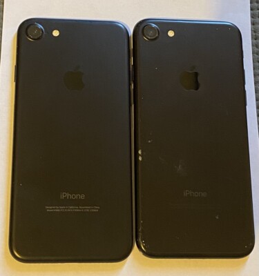 iPhone7 ジャンク2台 iPhone - iPhone7 黒 ジャンクの通販 by ゆい's shop｜アイ