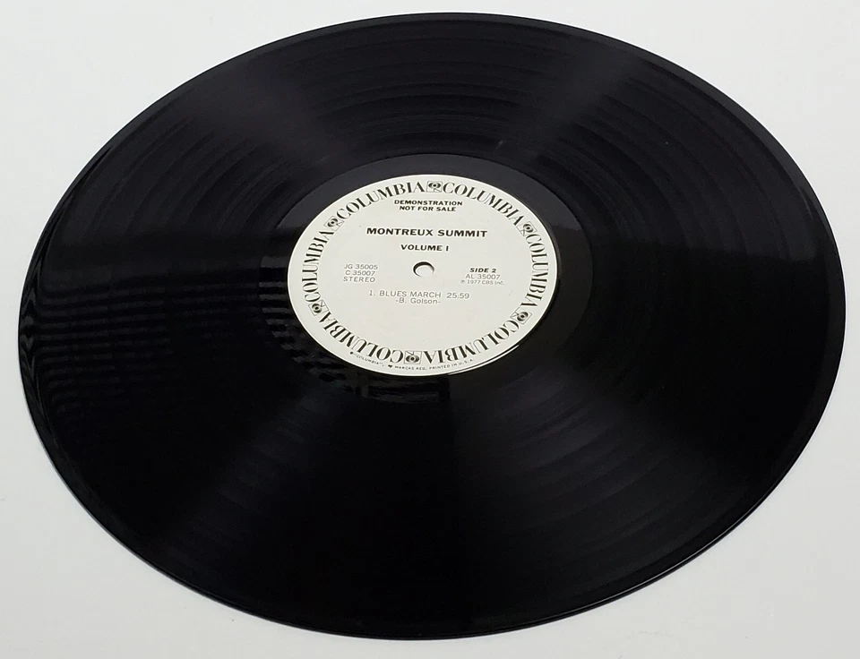 Montreux Summit Volume 1 Double Vinyl LP (Demo Copy) ULTRASONIC CLEANED JG 35005 - Image 4 of 4