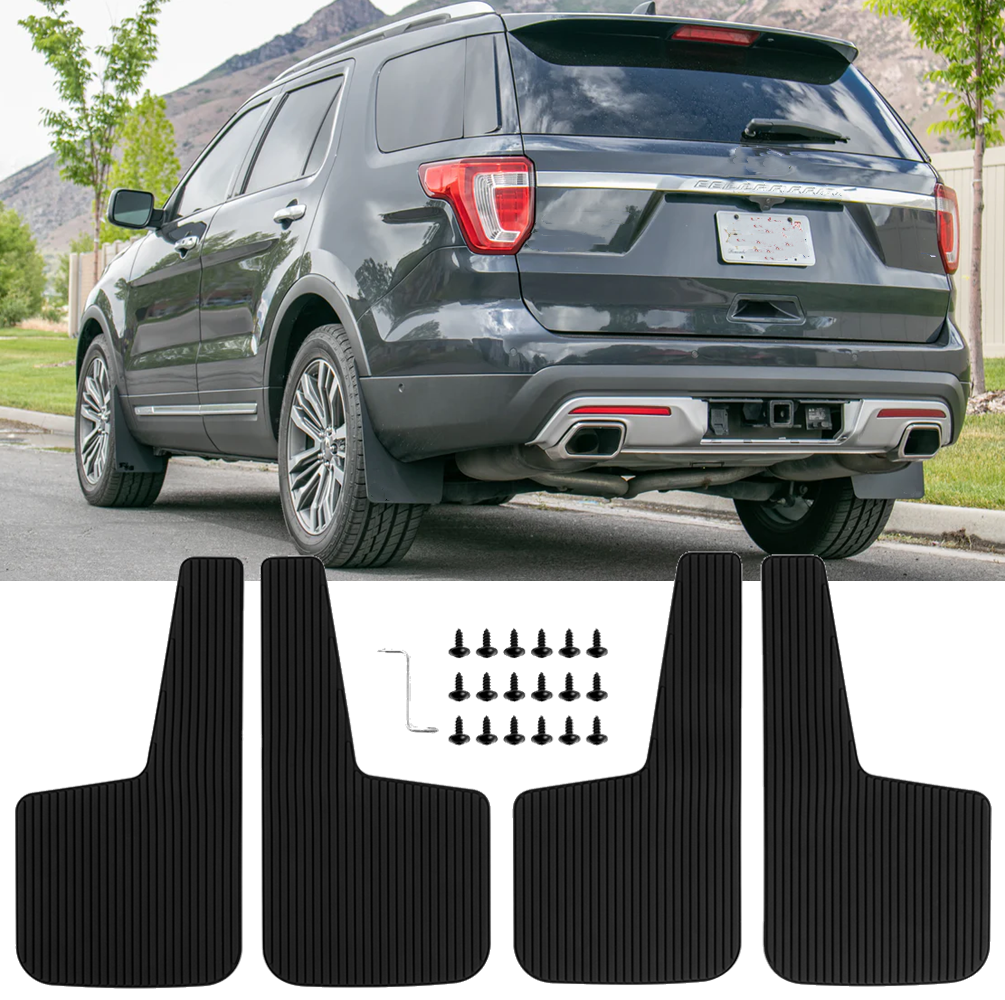 Mud Flaps Guards Splash Mudflaps Muguards Front Rear For Ford Escape Explorer-image
