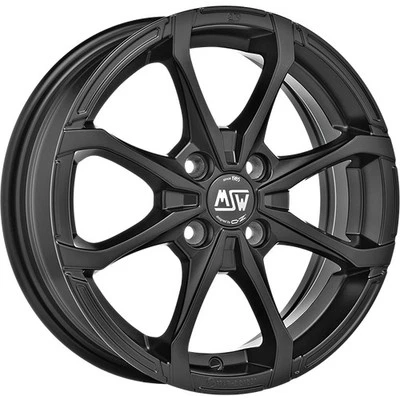 Winterräder schwarz smart fortwo 453 MSW X4 by OZ Alufelgen Winterreifen Hankook - Bild 1 von 4