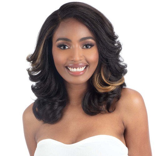 Shake N Go Snatched Glueless HD Lace Front Wig - ROLLER SET - 第 2/8 張圖片