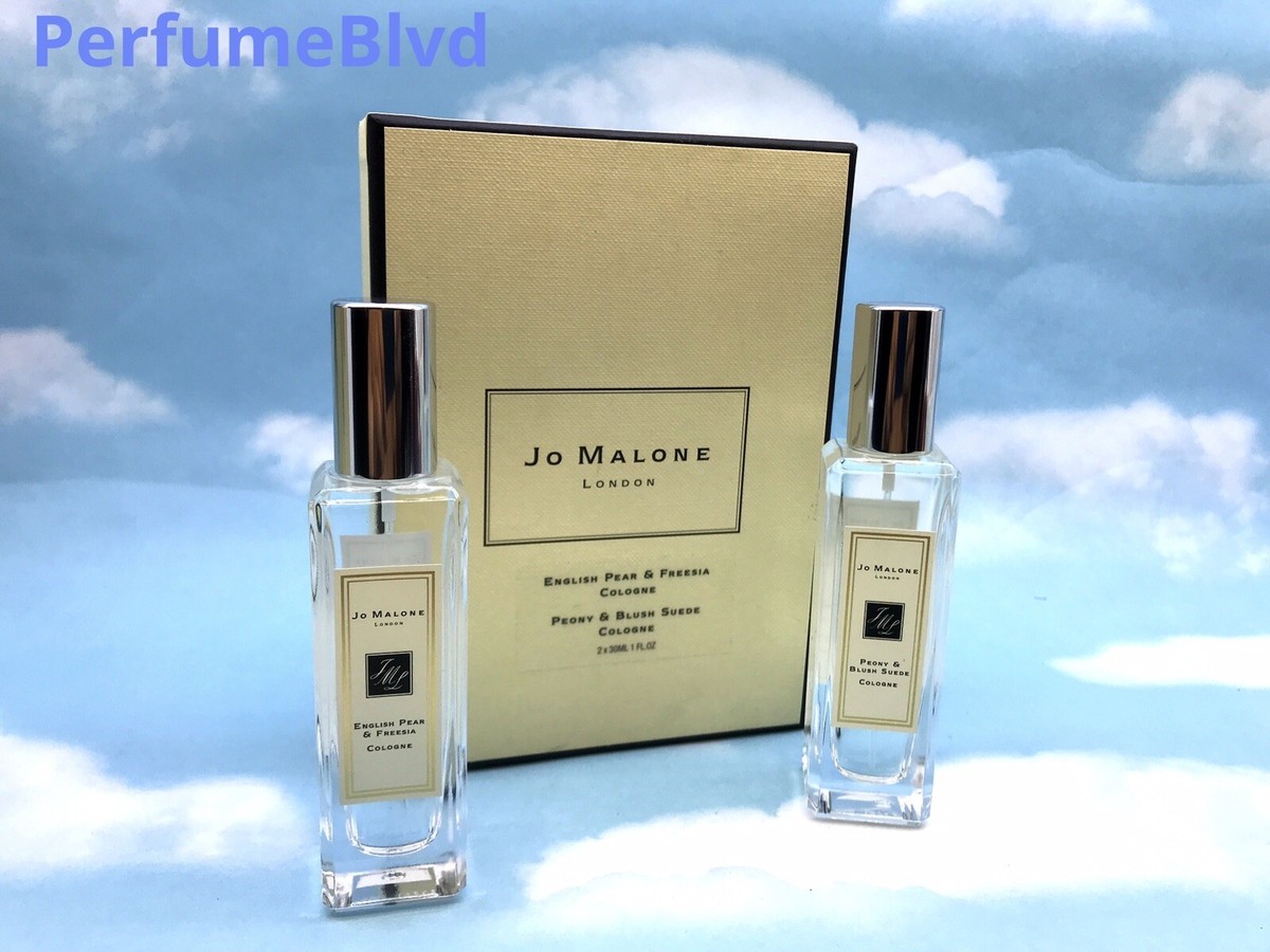 JO MALONE ENGLISH PEAR FREESIA PEONY BLUSH SUEDE COLOGNE